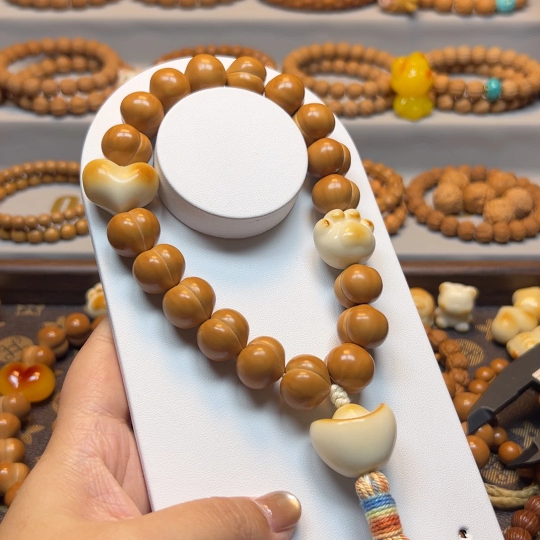 猴头核桃手串16➕屁桃福利