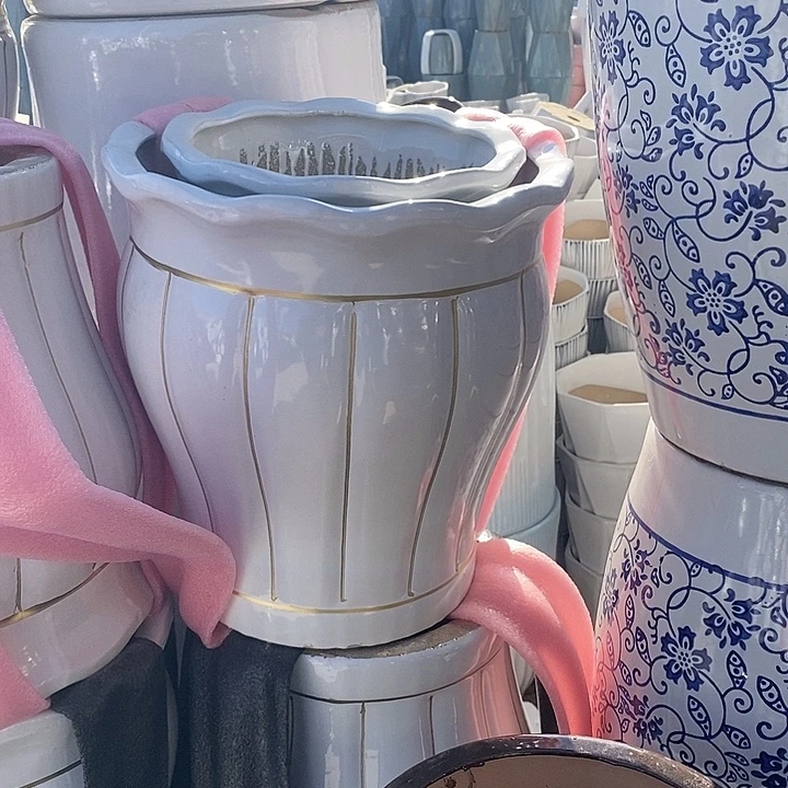 花口白南瓜大号口32高36