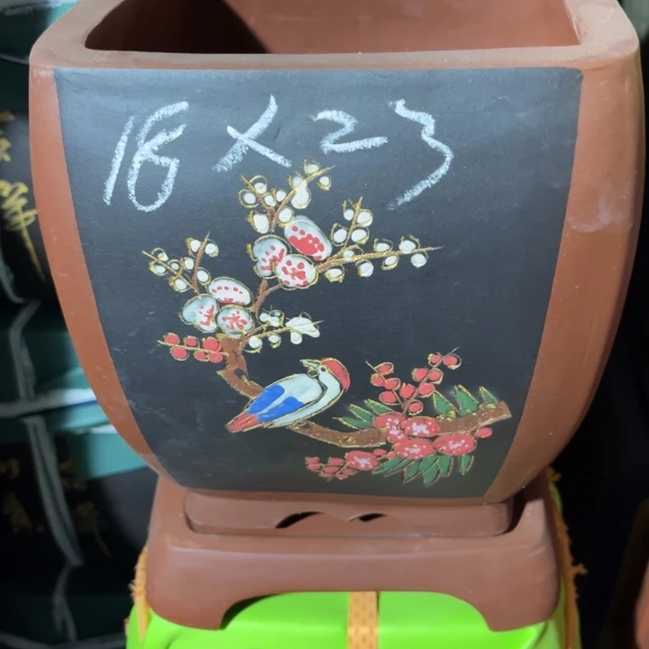 紫砂花盆紫砂花盆