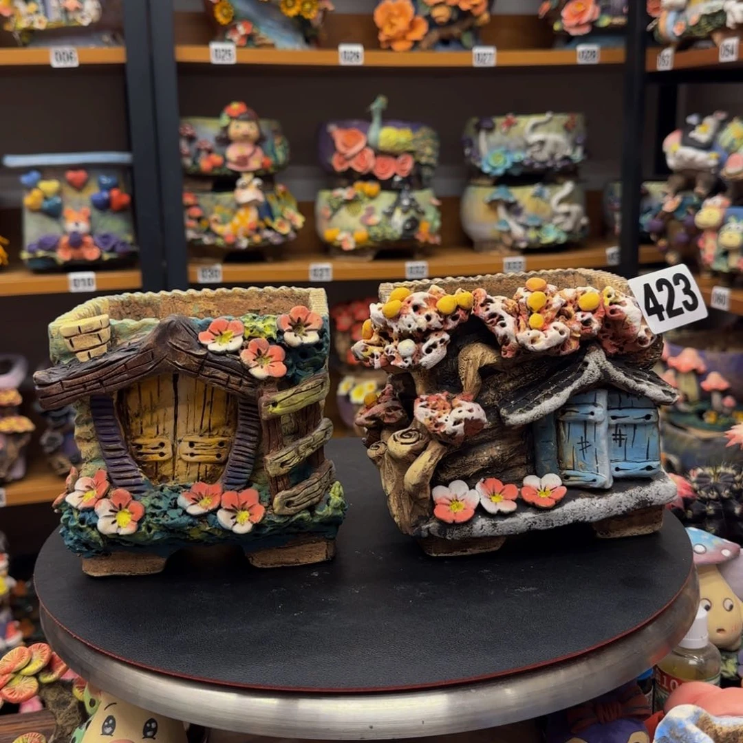 【闪购商品】粗陶手捏