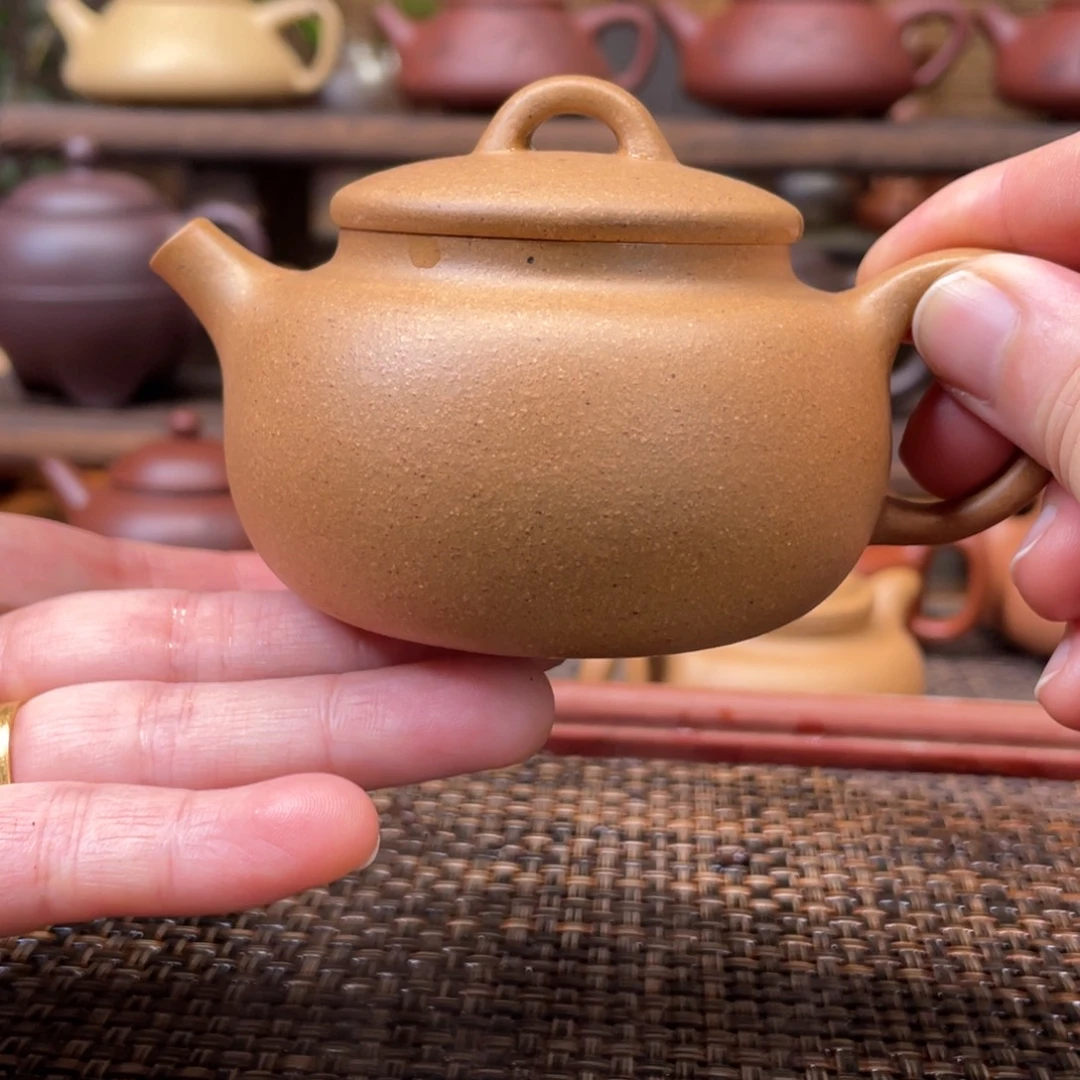 茶壶紫砂宜兴原矿紫砂手工制140