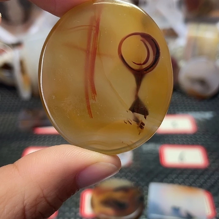 玛瑙/玉髓合金颈饰
