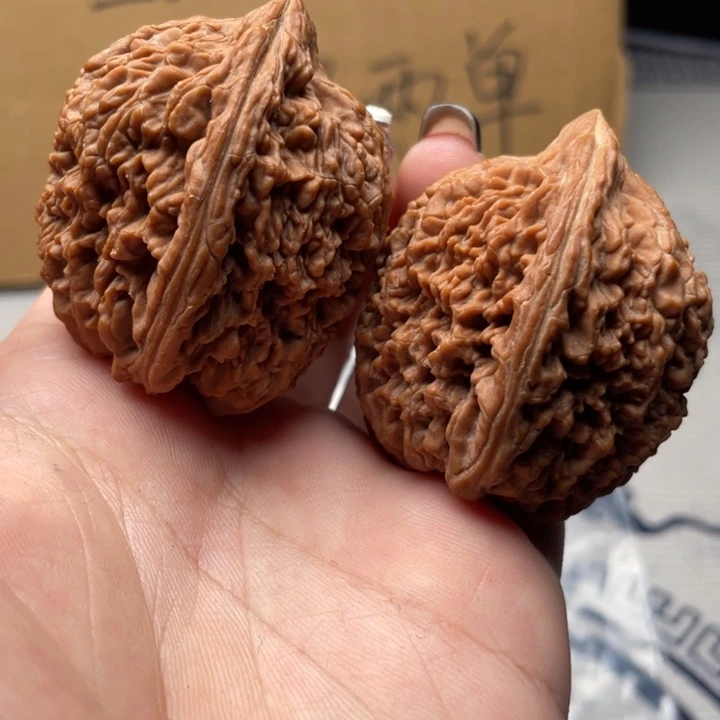 双***生把件文玩核桃大蒜头36