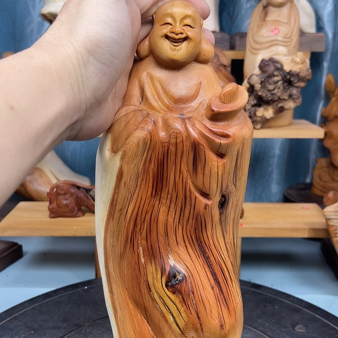 柏木崖柏木摆件手把件