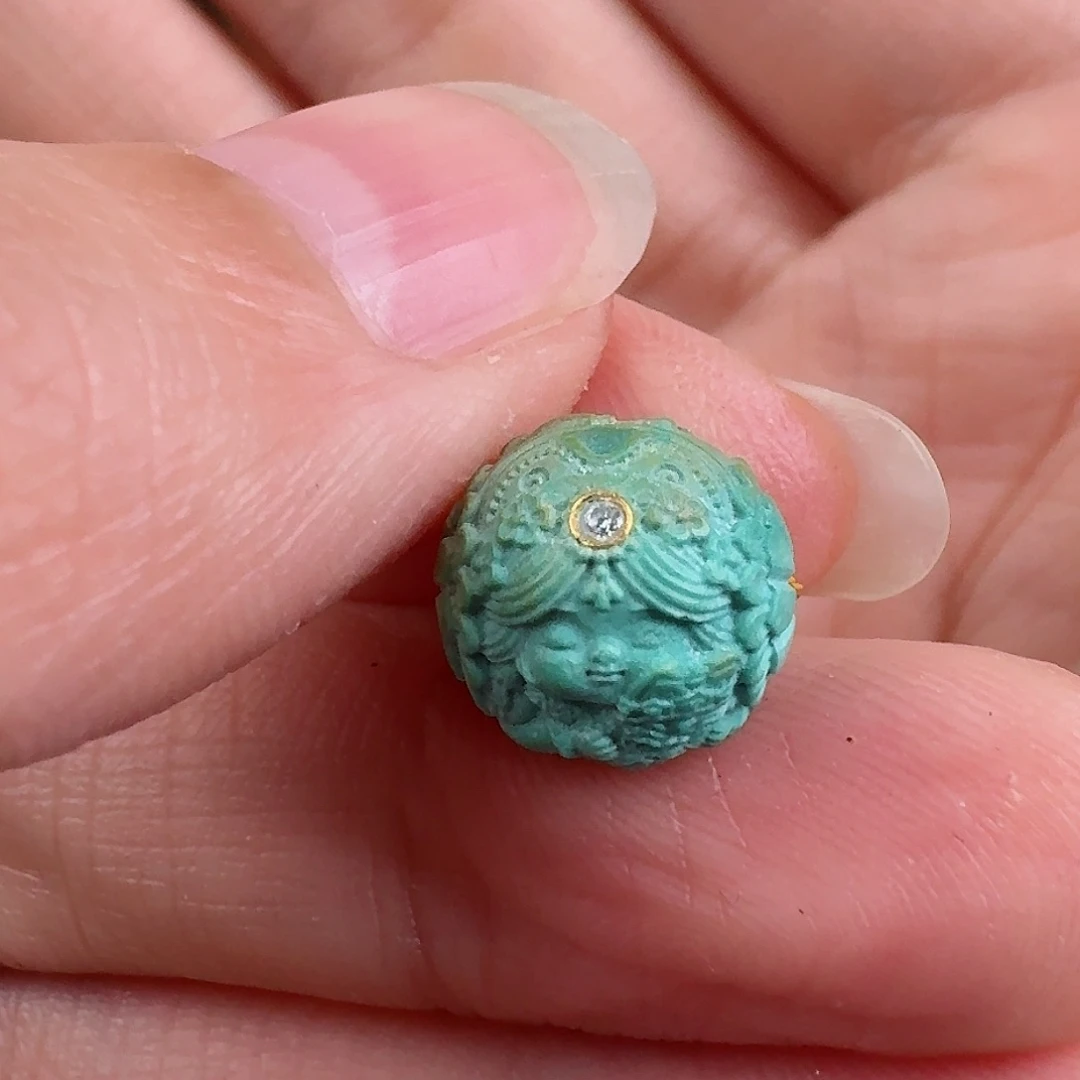 绿松石珠宝奇石未镶嵌