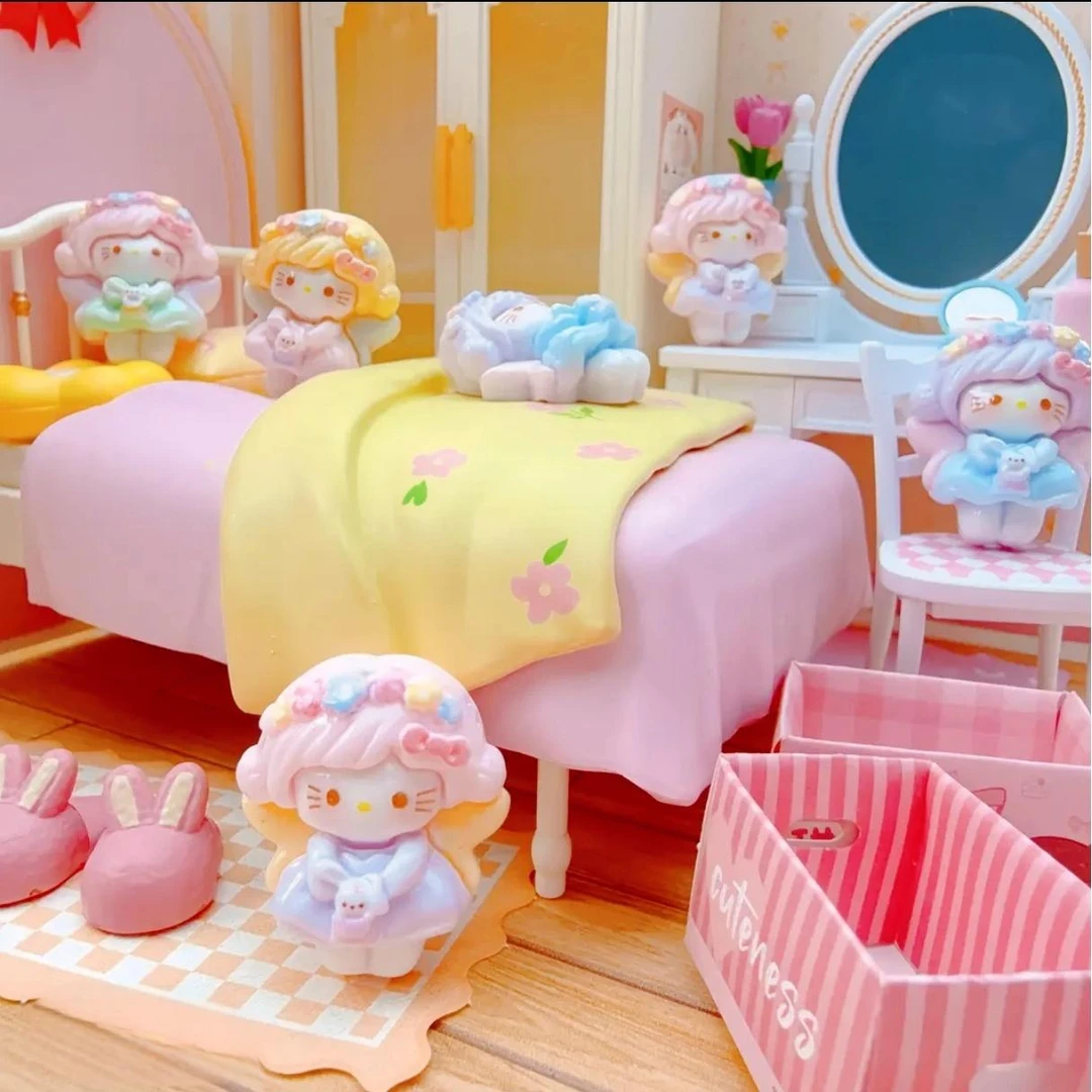 【三三创意】-小仙女KT定制款卡通环保树脂贴片小卡DIY创意饰品配件