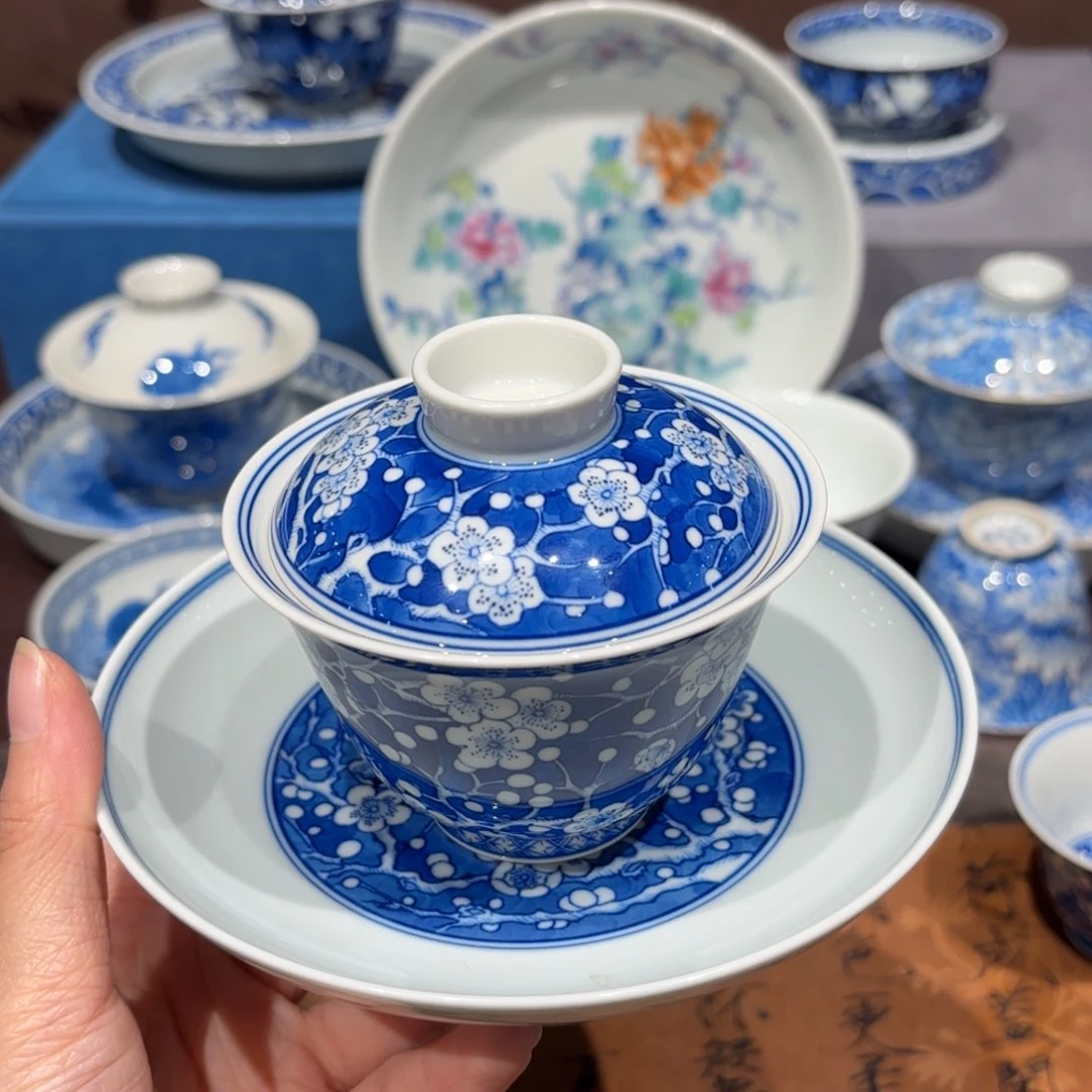 瓷片景德镇纯手工手绘