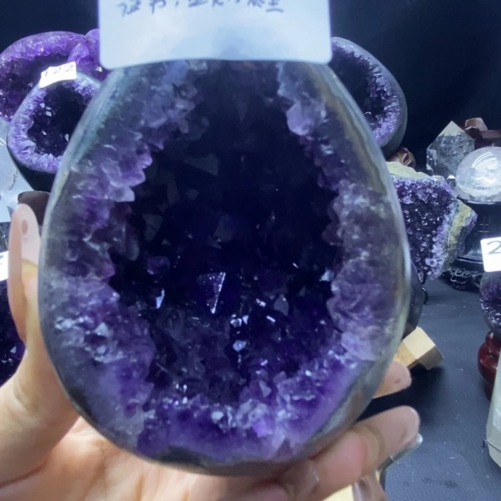 l****未镶嵌紫晶珠宝半成品235