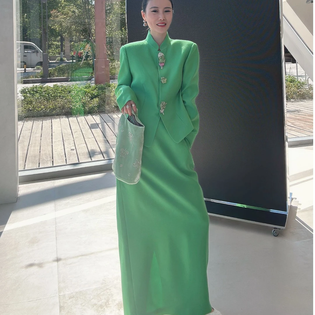 【SFF推荐】LA MAISON JADE玉琼25早秋外套J25A4155/半裙J25A2175