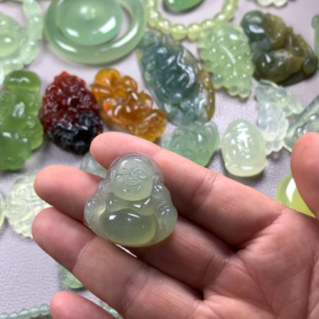 【闪购商品】未镶嵌蛇纹石玉2025新款岫玉
