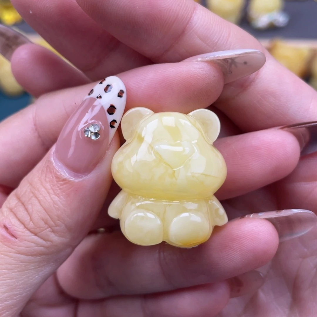 裸石琥珀未镶嵌蜜蜡