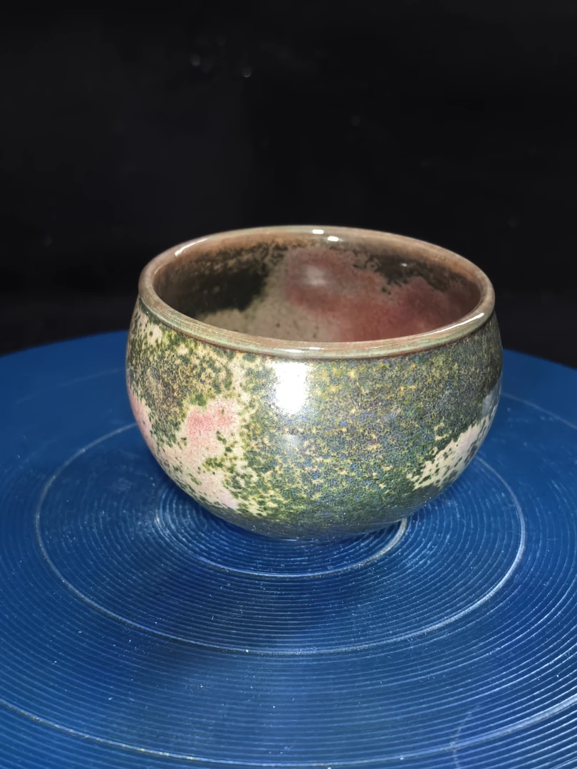 苗占军炉钧杯140CC—神垕镇原产地纯手工钧瓷—直播间同价