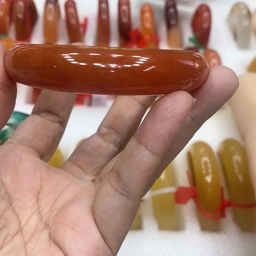 石英质玉手镯合金花****花