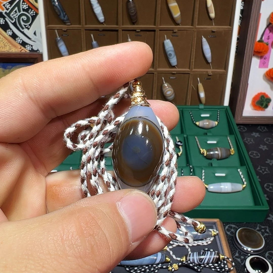 玛瑙/玉髓未镶嵌颈饰