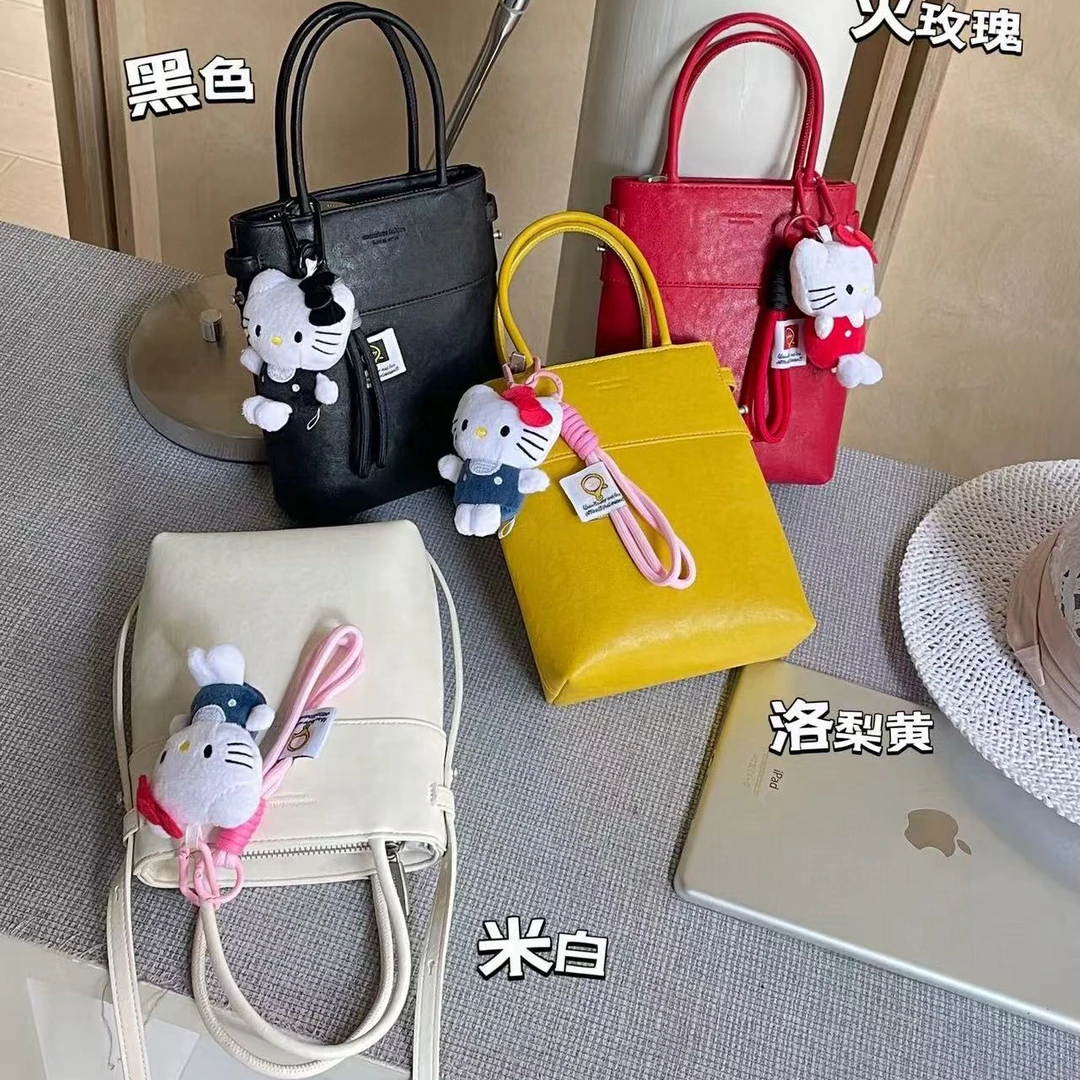 CaiCai偲偲潮包【真皮】轻奢包包单肩斜挎时尚百搭85151