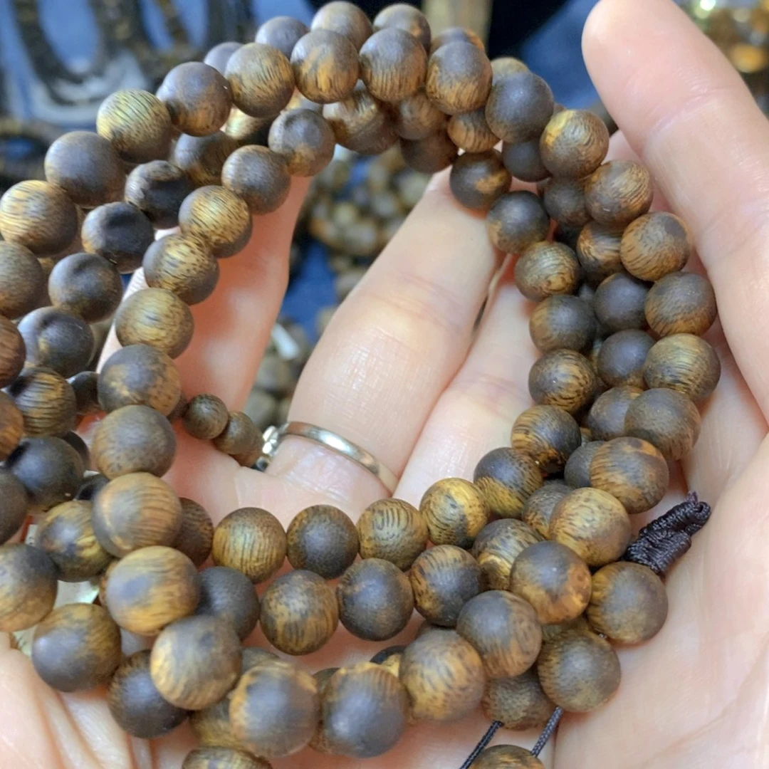 沉香手串何**忧张勺子卡8-25克多样性发货一条