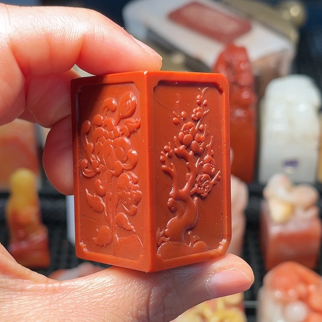 寿山石印石这种现象很容易出现