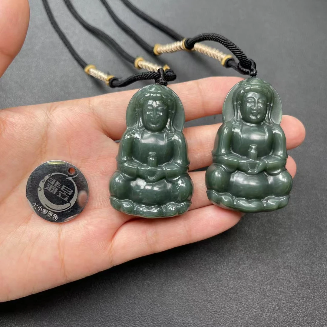 翡昱-N01-38085-725-和田玉吊坠绑绳-多样性发其一-D