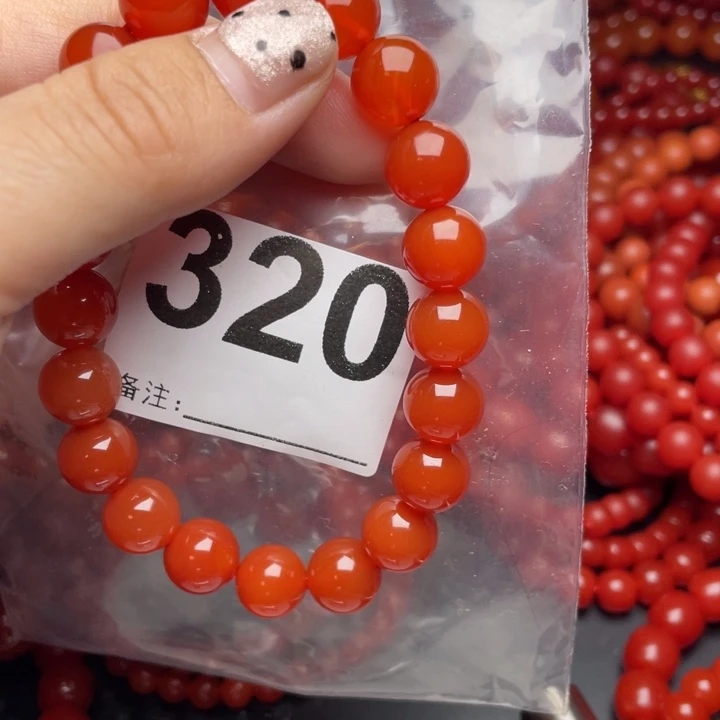 南红玛瑙手链未镶嵌F