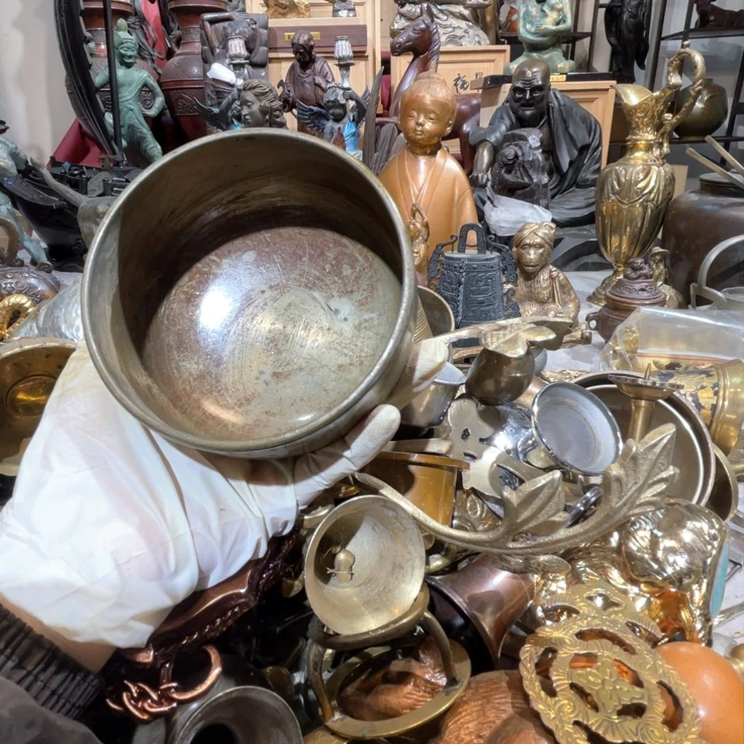 大阪回流铜器摆件55