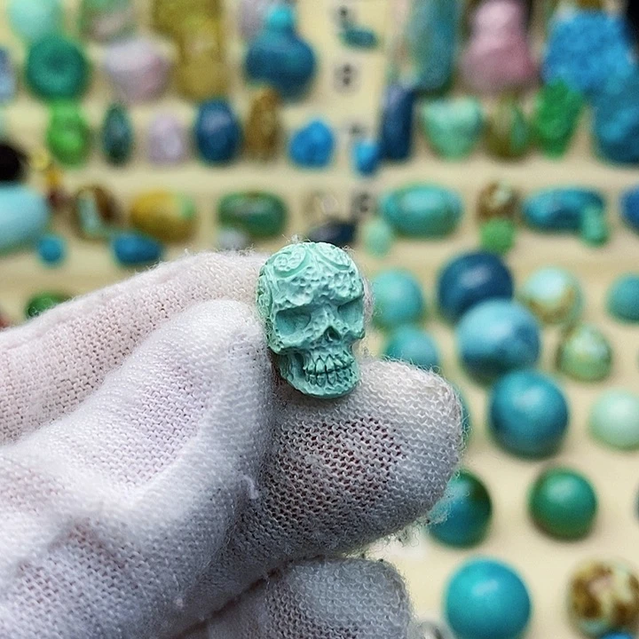 绿松石未镶嵌配饰