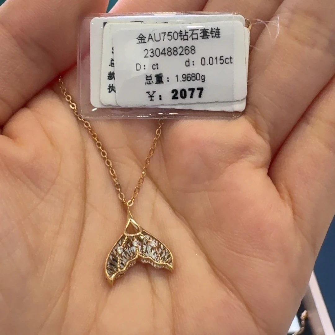 套链钻石18K金镶嵌