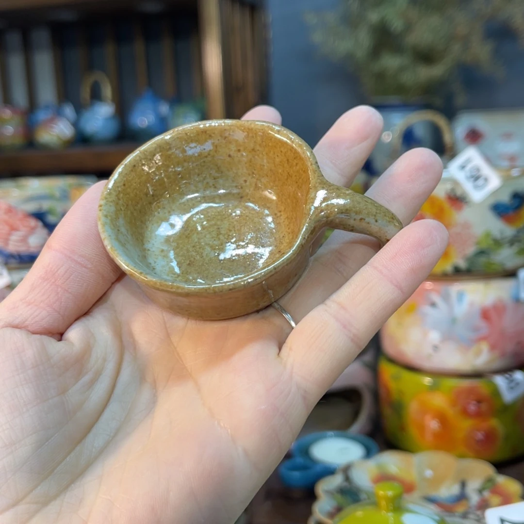 杯素浅陶瓷手工手绘