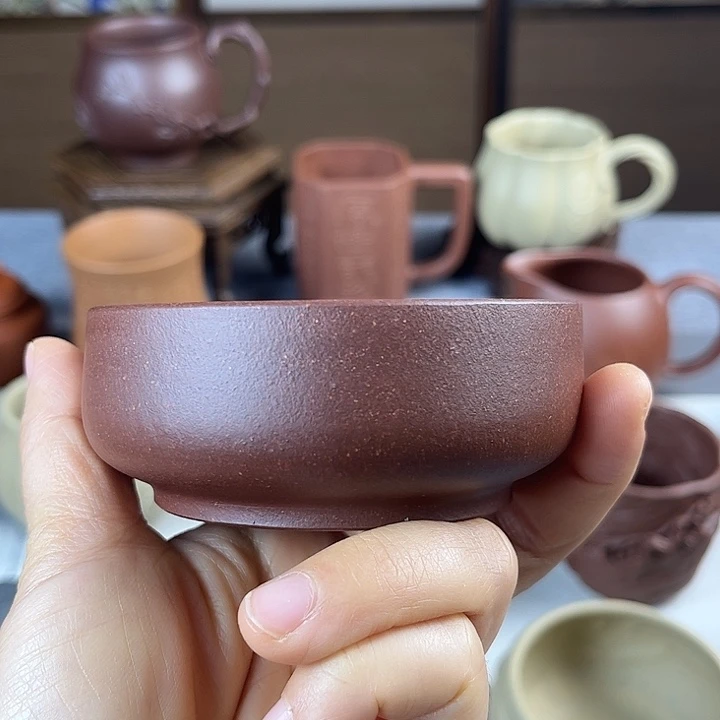 紫砂茶杯全手主人杯容量120