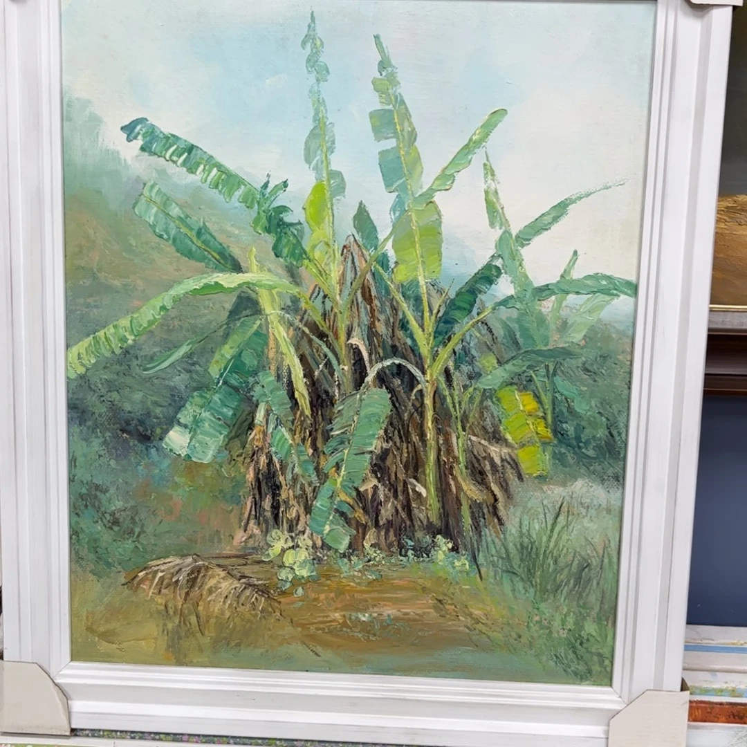 詹****手工手绘精品油画60+50厘米