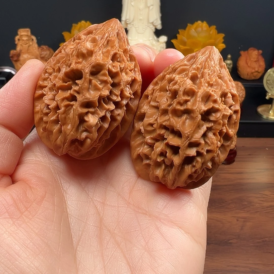 文玩核桃吊坠36招财鼠