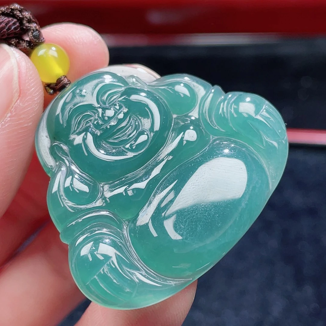 翡翠颈饰未镶嵌10，