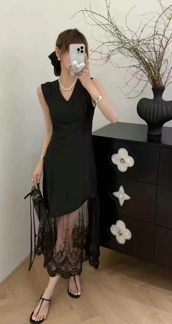 裙长120    805【白日清晨】西装连衣裙