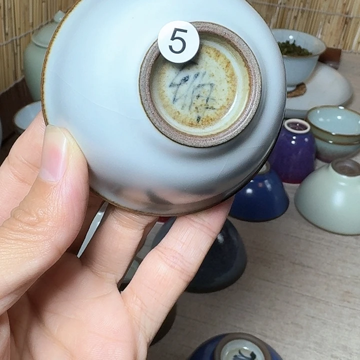 似**年景德镇王波窑月白5