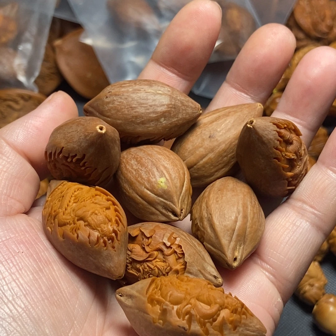 橄榄核手串/手链九龙观音穿手持