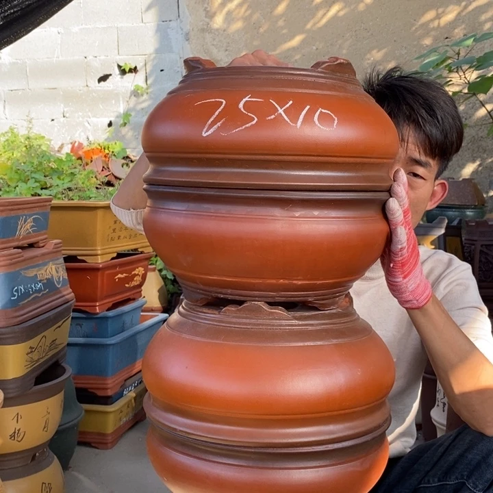 紫砂花盆紫砂特价包邮新款