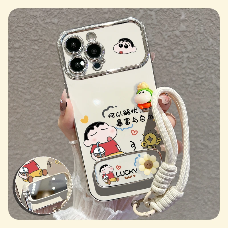 【苹果/华为/vivo/oppo/小米】适用卡通可爱大视窗手机壳硅胶防摔女