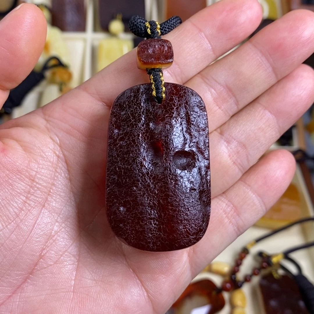 蜜蜡未镶嵌裸石大漠