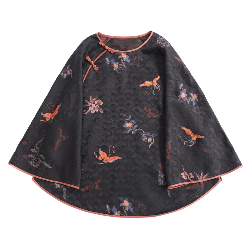 「禧遇」乐锦坊复古中国风原创日常百搭设计感春夏必备汉服女装上衣