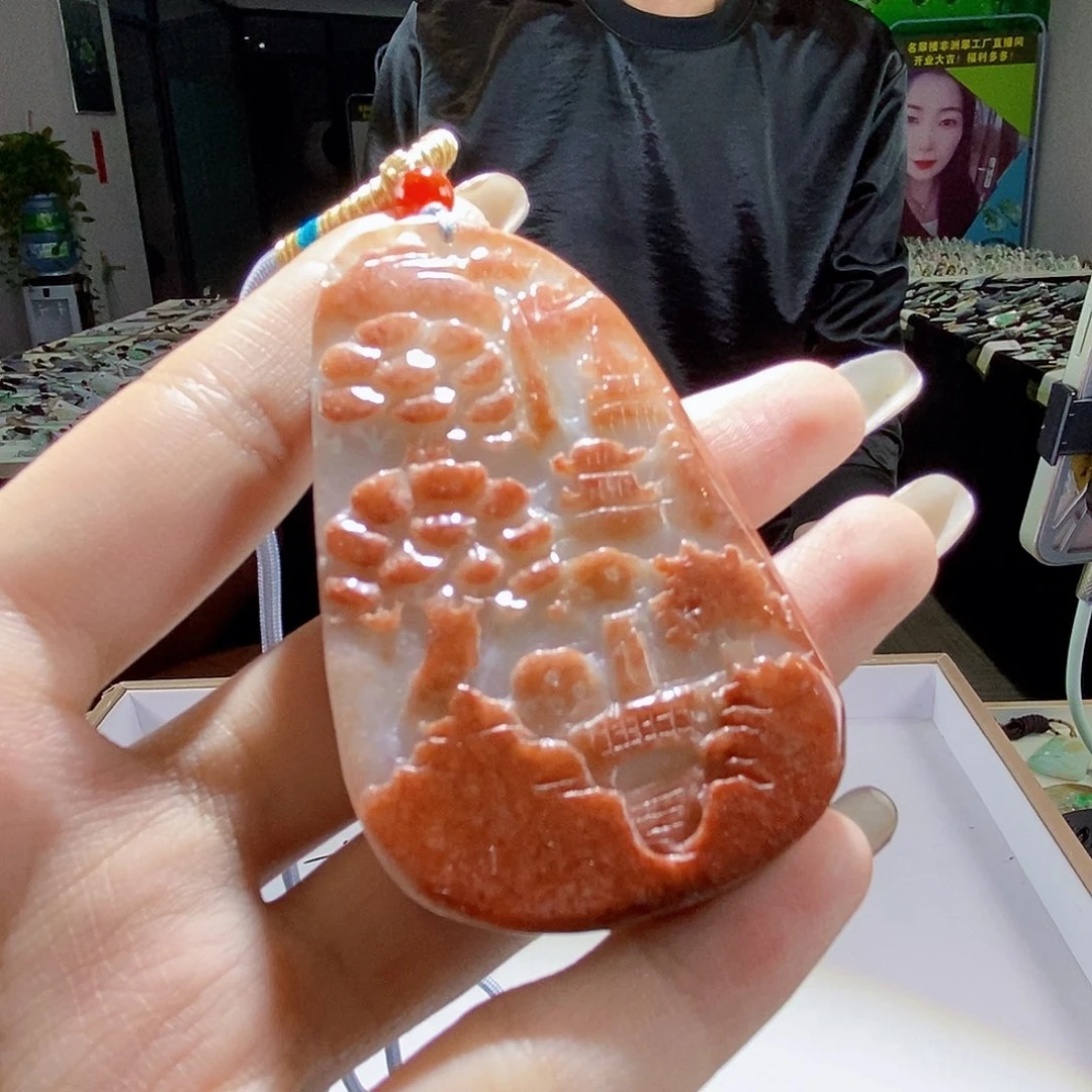 颈饰未镶嵌翡翠翡翠
