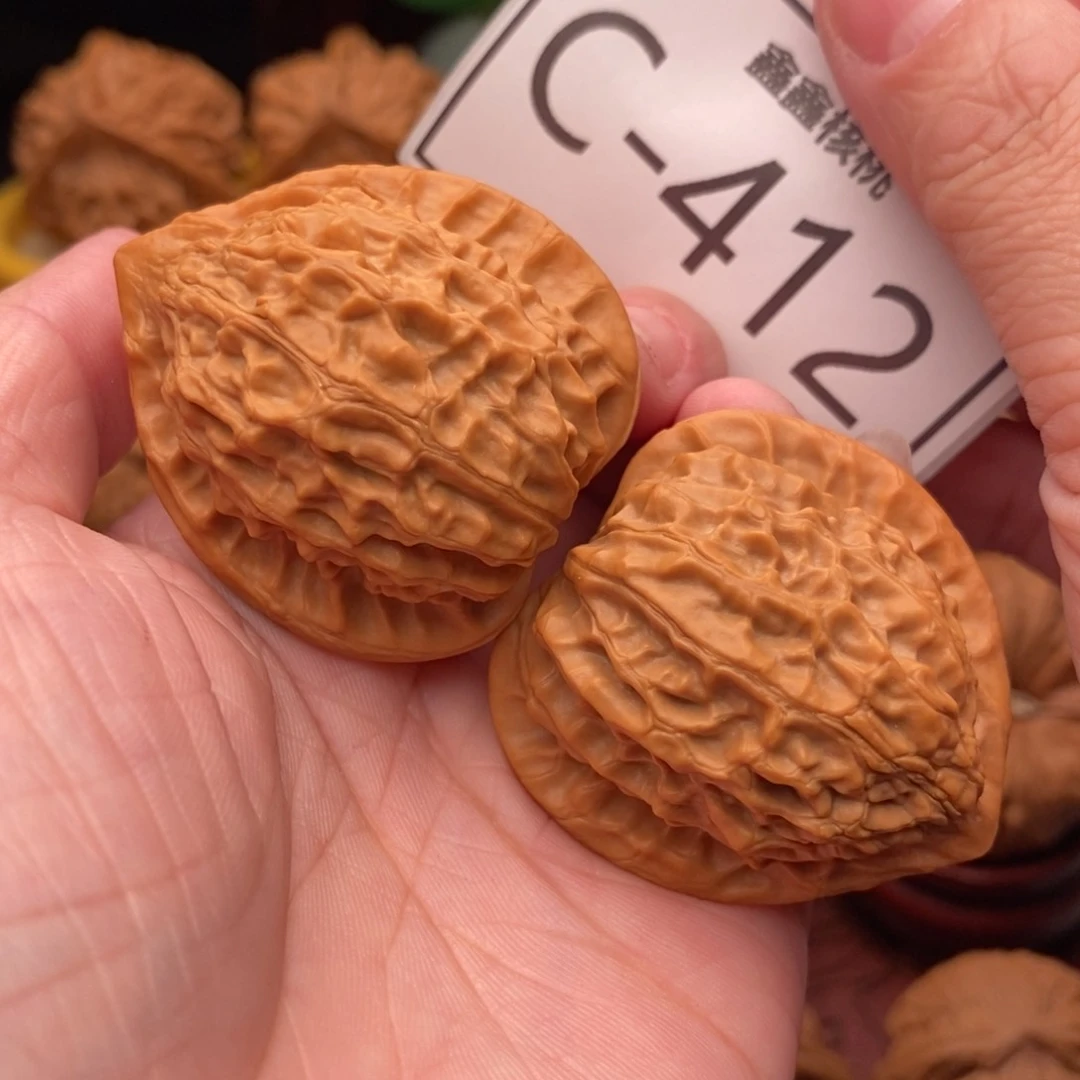 文玩核桃把件金牛39