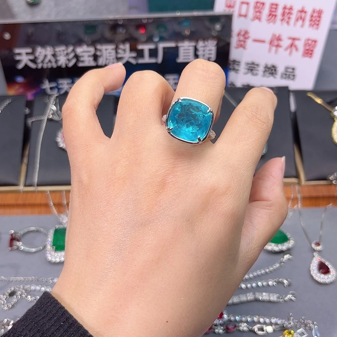 银S925镶嵌颈饰碧玺w 170