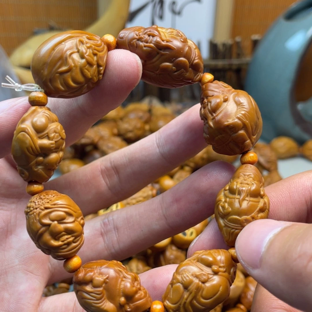 橄榄核手串/手链橄榄核雕工艺手串5119