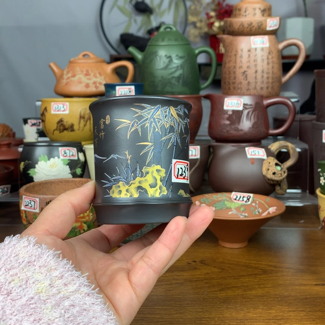 紫砂茶杯宜兴紫砂茶具
