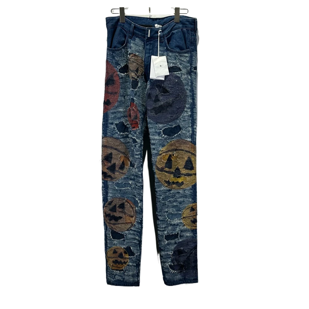 未使用 Givenchy/纪梵希 纪梵希联名破坏牛仔裤/29码/全新