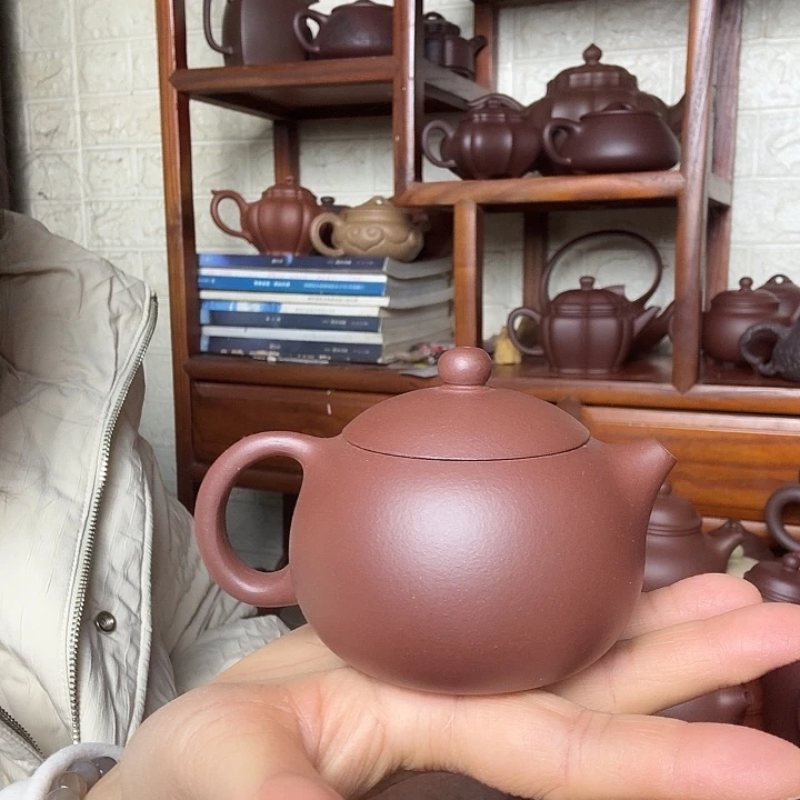 紫砂茶壶西施180cc半手工