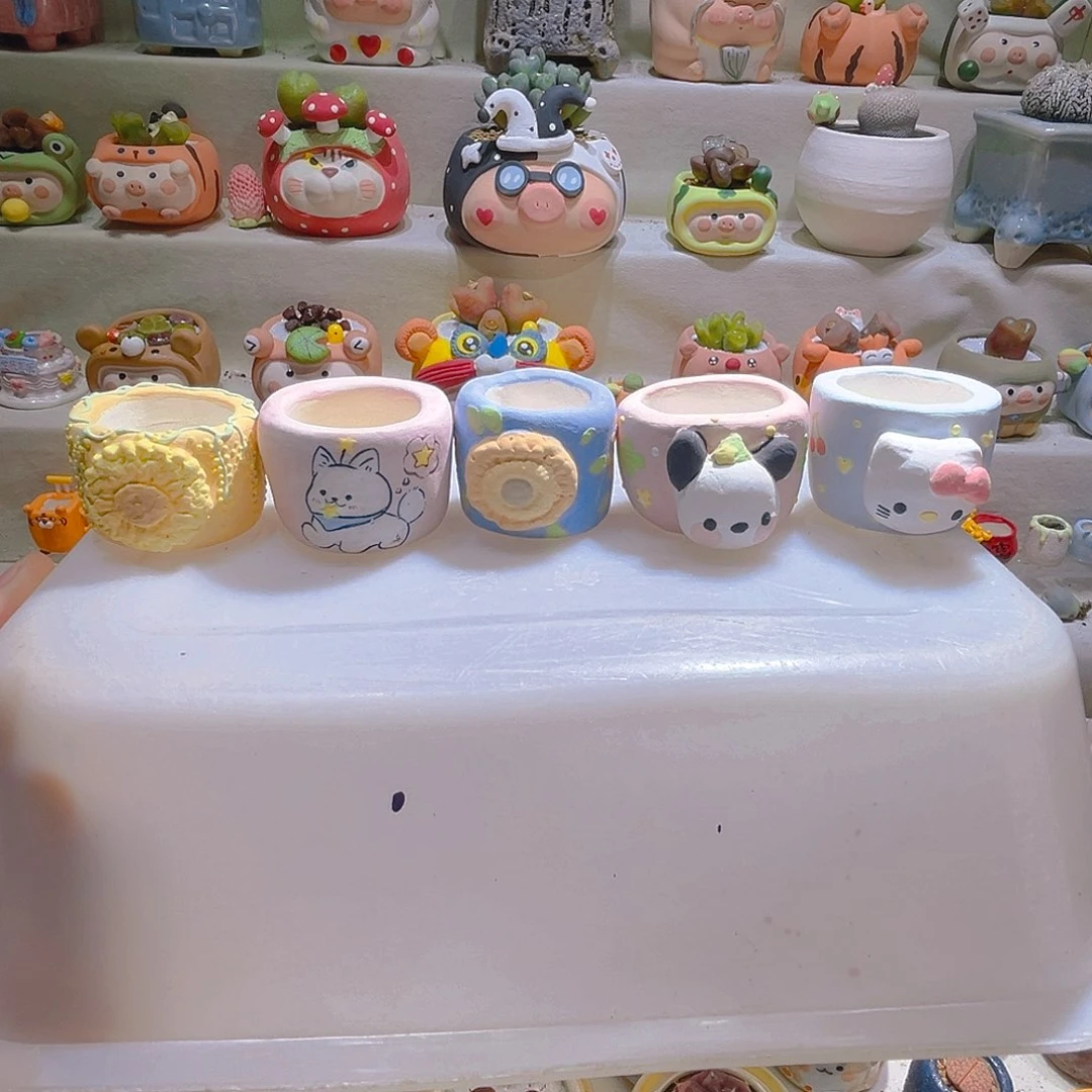 041纯手工制作重工盆盆28一个