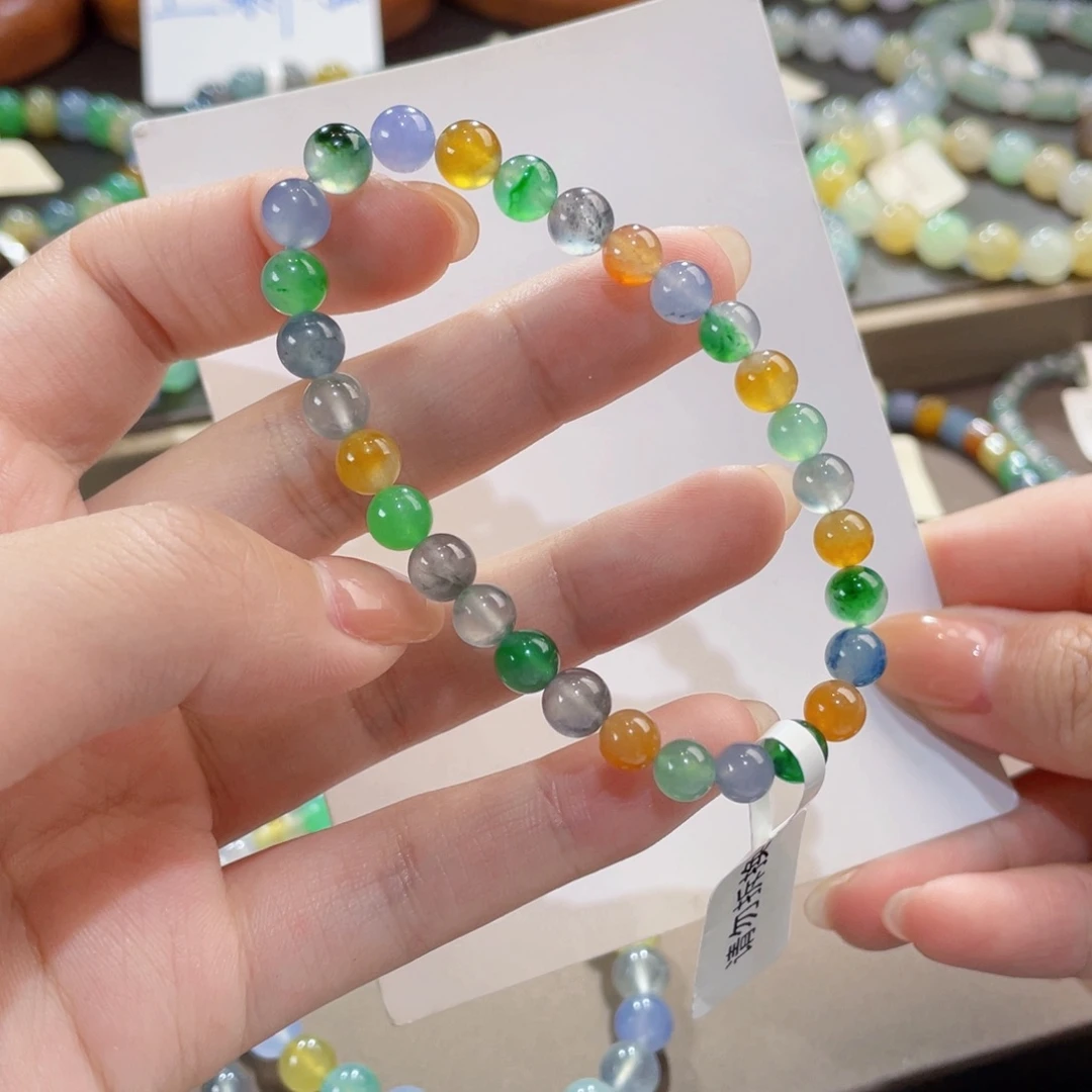 未镶嵌手链翡翠新货卡6-6.7