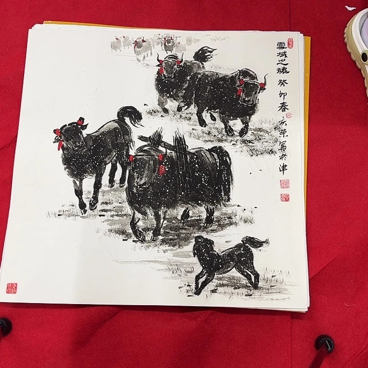 国画花鸟的故事也