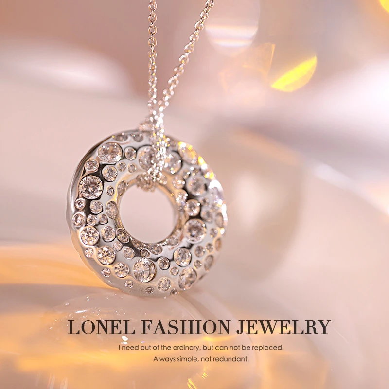 Lonel/洛奈 合金项链 光圈记忆 手工气质轻奢时尚项链 DHSA2257