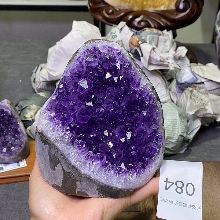 未镶嵌珠宝半成品紫晶